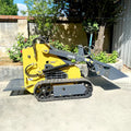 China Farm Garden Use Skid Steer Loader Front Loader Sweeper With Honda/Kubota Engine