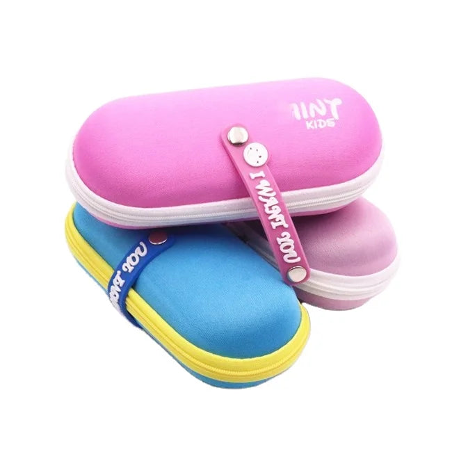 Kids Case Zipper Glasses Kids Glasses Cases Kids Cute Cartoon Car Shaped Sunglasses Case Zipper Glasses Box Eyeglasses