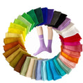 Customized Socks With logo Ribbed Purple Hot Sale White Sporty Summer Cotton Wholesale Crew Calcetines De Mujer