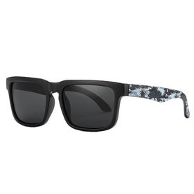 China Manufacturer Custom logo Luxury Designer Classic square Mirror Sun Glasses Fashion Polarized Mens Sunglasses