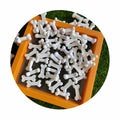 White Dog Bone Resin Flatback Cabochon 100pcs Jewelry Scrapbooking Phone Cover Embellishment Suppliers