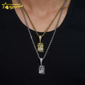 925 Sterling Silver Pass Diamond Tester Hip Hop Iced Out Pendant Men Women Fashion Moissanite Jesus Pendant Ready to Ship