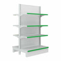 Customizable Heavy-Duty Double-Sided Supermarket Racks Factory-Supplied Department Store Hypermarket Shelves Various Sizes