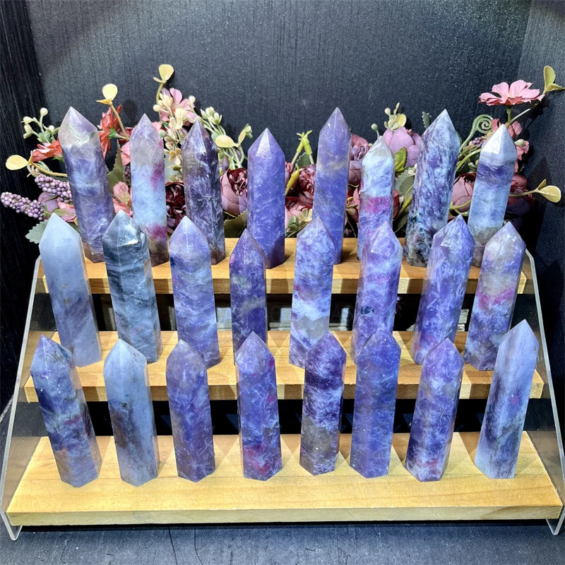 Hot Sale High Qualite Fengshui Natural Crystals Healing Stones Crystal Tower Unicorn Point Tower for Souvenir