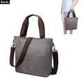ZUOLUNDUO Ladies Vintage Hand Bag Fashionable Latest Design Zipper Closure Anti-Theft Polyester Lining Solid Color Vancas Bag