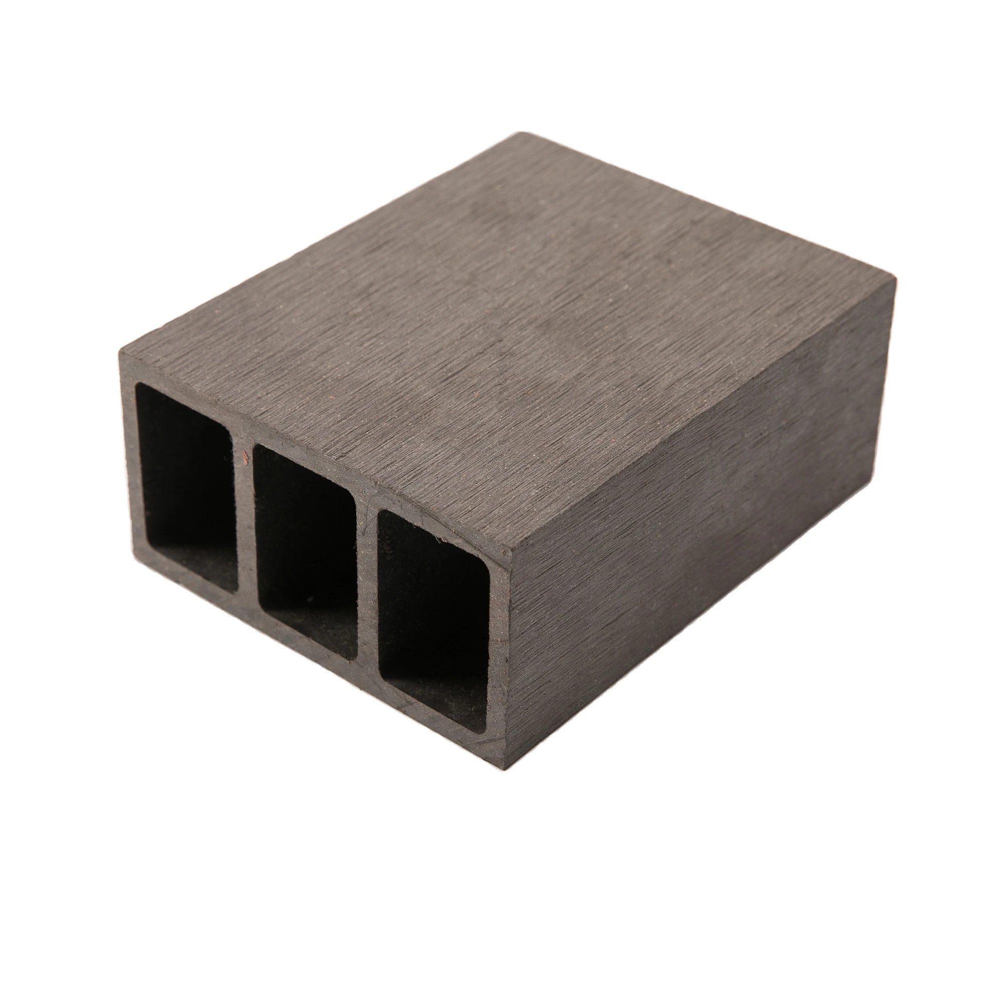 Long Lasting  Wood Plastic Composite Rail Outdoor Column Wpc Wood Fence Panels