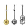 Kingwise 304 Stainless Steel Mesh Tea Infuser Ball Portable Telescopic Cylinder Eco-Friendly Herbal Tea Strainer Lid Loose Tea