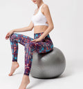 Custom Hot-selling Printed Slim Yoga Leggings Compression Fitness Yoga Wear Leggings for Women