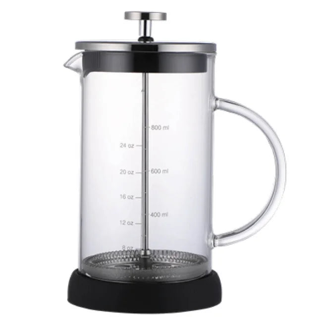 French Press Double Wall Glass Coffee Maker