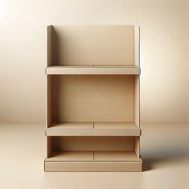 Pop Cardboard Display Floor Product in pink and White Kraft Standing Box Lighter Stand  Pop Cardboard Display Stand