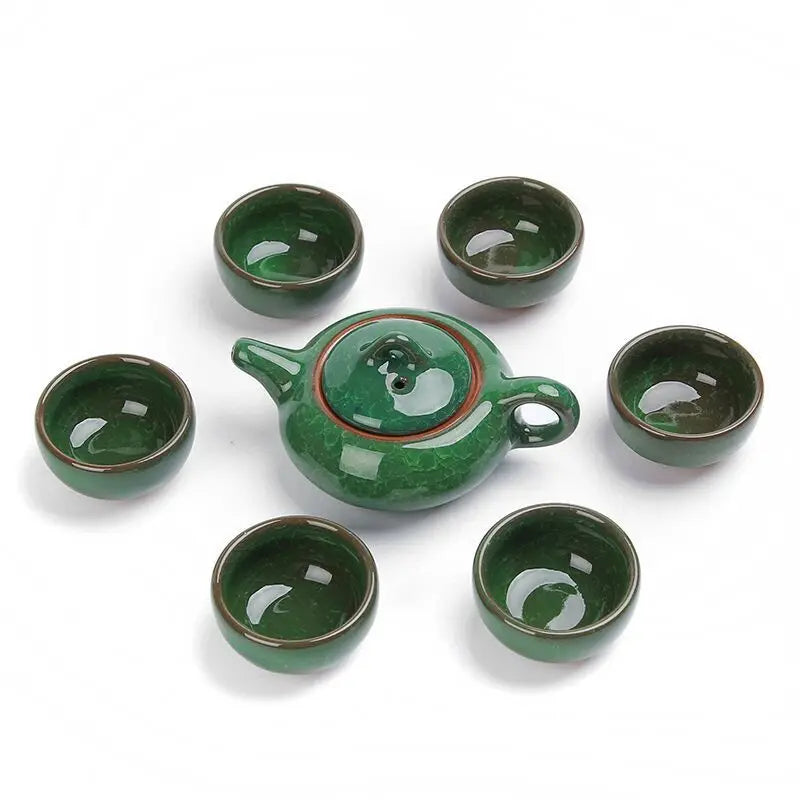 Exquisite Elegant Chinese Tea Set Traditional Kung Fu Tea Cup Sets