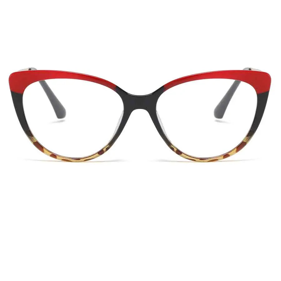 92388 Metal Spring Hinge Women Eye Frame Comfortable TR90 Glasses With Blue Light Filter Designer Optical Frames Eyewear