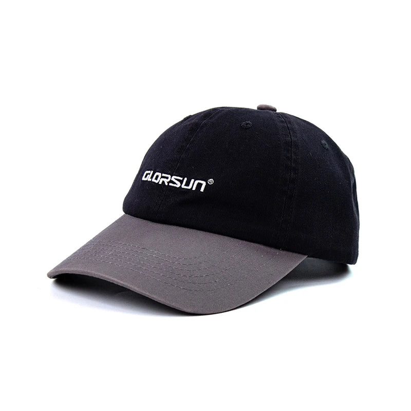 GLORSUN Custom logo Embroidered Baseball Cap Outdoor Men and Women Travel Sunshade Sport Cotton Baseball Cap