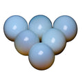 Huiying Wholesale 25*30mm Polished Opalite Gemstone jade eggs shape stone for toys crafts