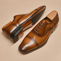 New Product Custom Business Office Shoes Men Cow Leather Brogue Oxford Shoes Luxury Party Wedding Men's Dress Shoes & Oxford