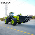 SECSUN Electric lithium battery wheeled loader 3 ton 5 ton 7 ton electric wheel loader for sale