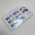 Custom Holographic Custom Hologram Sticker Label Print Security Custom Hologram Sticker Qr Code Sticker