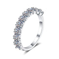Fashion Jewelry 2023 Baguette Moissanite Engagement Sterling Silver 925 Moissanite Eternity Ring