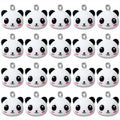 Food Resin Panda Cute 3D Charms for Jewelry Making Bracelet Necklace Earring Pendant Phone Case Keychain DIY Accessories