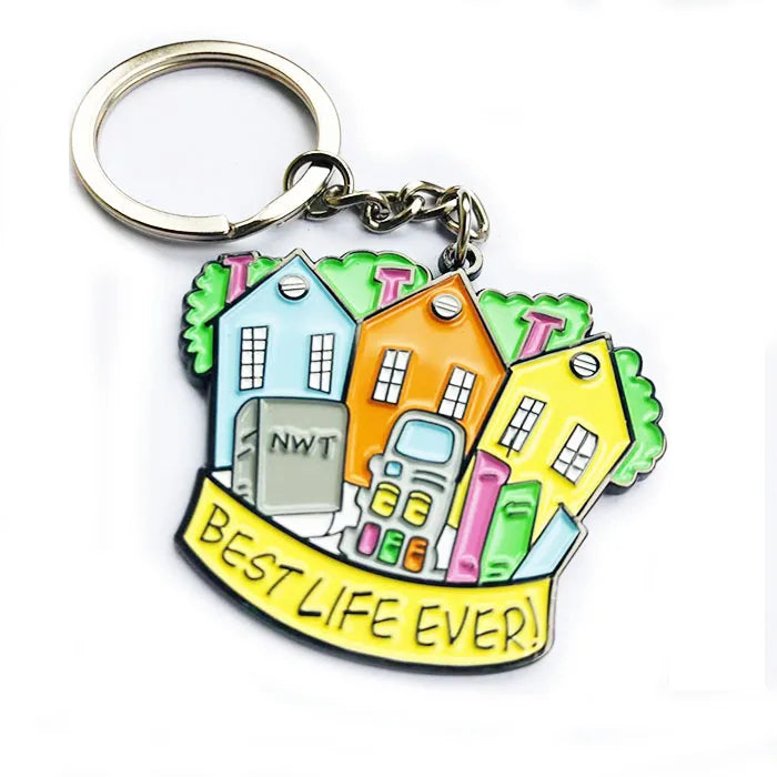 Custom logo Keychain with Enamel