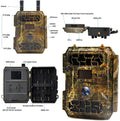 Stocked Australian Edition 4G LTE SMTP GPRS Night Vision Hunting Camera MMS Forest Trail Camera 4G SW4.3G