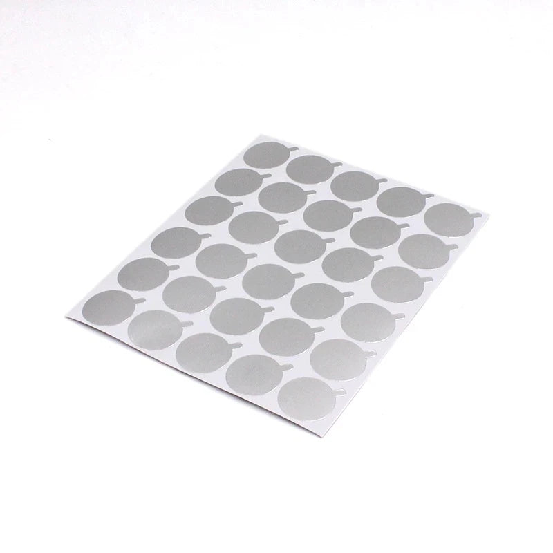 Eyelash Extension Foil Sticker Glue Holder Pallet Wholesale Glue Pads Paper Lashes Stickers Eyelash Extension Adhesive Pads