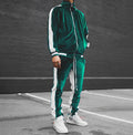 Wholesale Custom Designer Football Tracksuit for Men Plus Size Breathable Velvet Zipper Winter and Spring Sports Suits