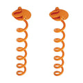 25 cm Anti-rust Ground Stake 16 Inch 10 Inch Spiral No Dig Stakes Trampoline Kit Ground Anchor Set 12 Inch Earth Anchors