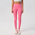 High Waisted Running Fitness Hip Lifting Sports Tummy Control Gym Yoga Leggings Pants With Pocket