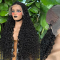 Top Selling Brazilian Virgin Raw Hair Curly Wave 200% Transparent Lace Frontal Human Hair Wigs Human Hair HD Lace Front Wig