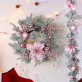 SH Christmas Product Wholesale Christmas Arrangements Xmas Pine Garland Christmas Swag Wreath Artificial Berry Garland for Decor