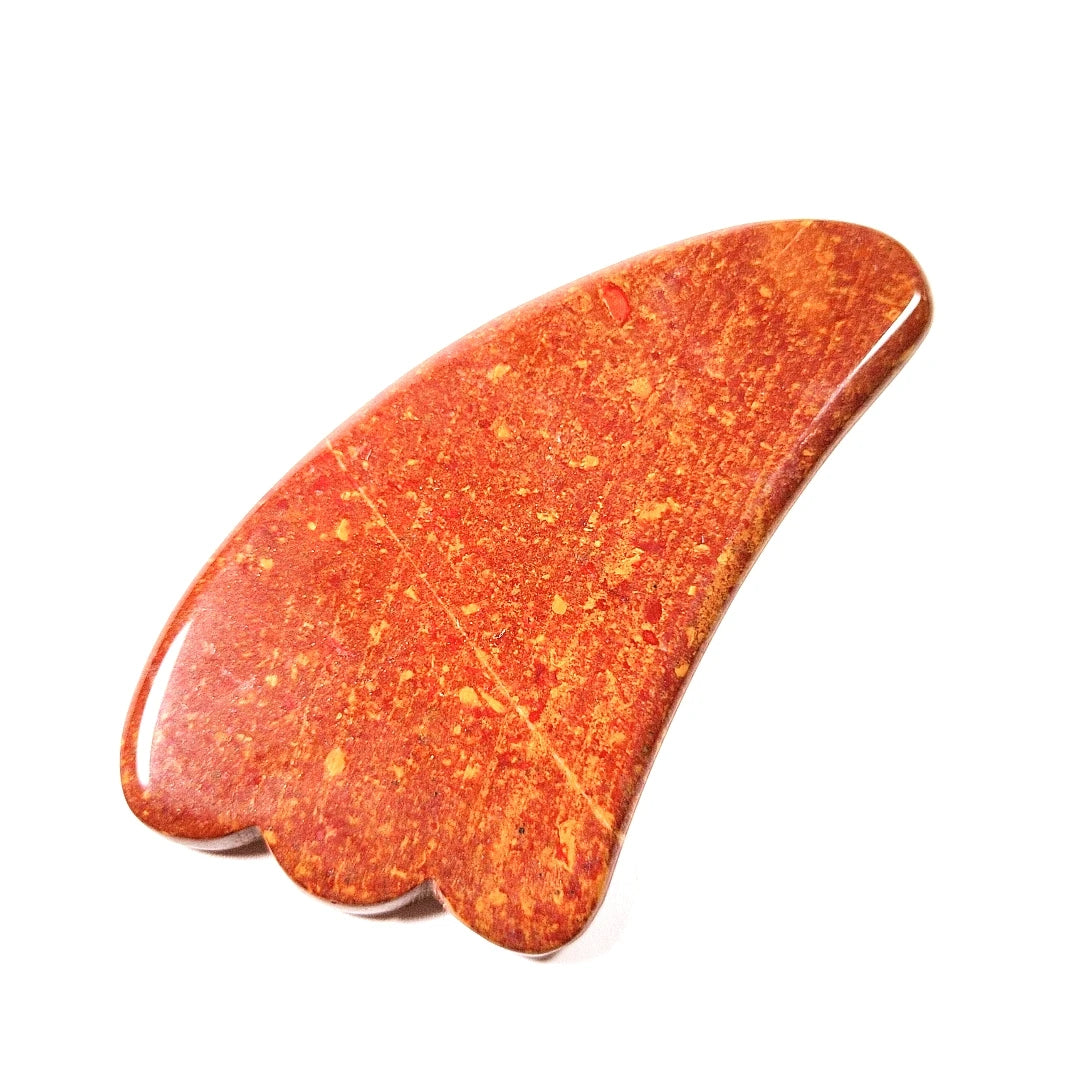 Huiying Natural Massager Gua Sha Claw Mookaite jasper Stone Massage Tool Anti Aging
