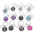 Keyring Medical Nurse Hat Accessories Gifts Keychain Scrub Decoration