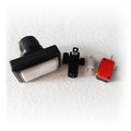 Rectangular 50*33 mm Led Push Button for Arcade Game Machine Parts Game Accessories