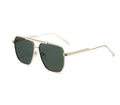 3321 Hot Selling Custom logo Metal Oversized Big Frame square Sunglasses Men