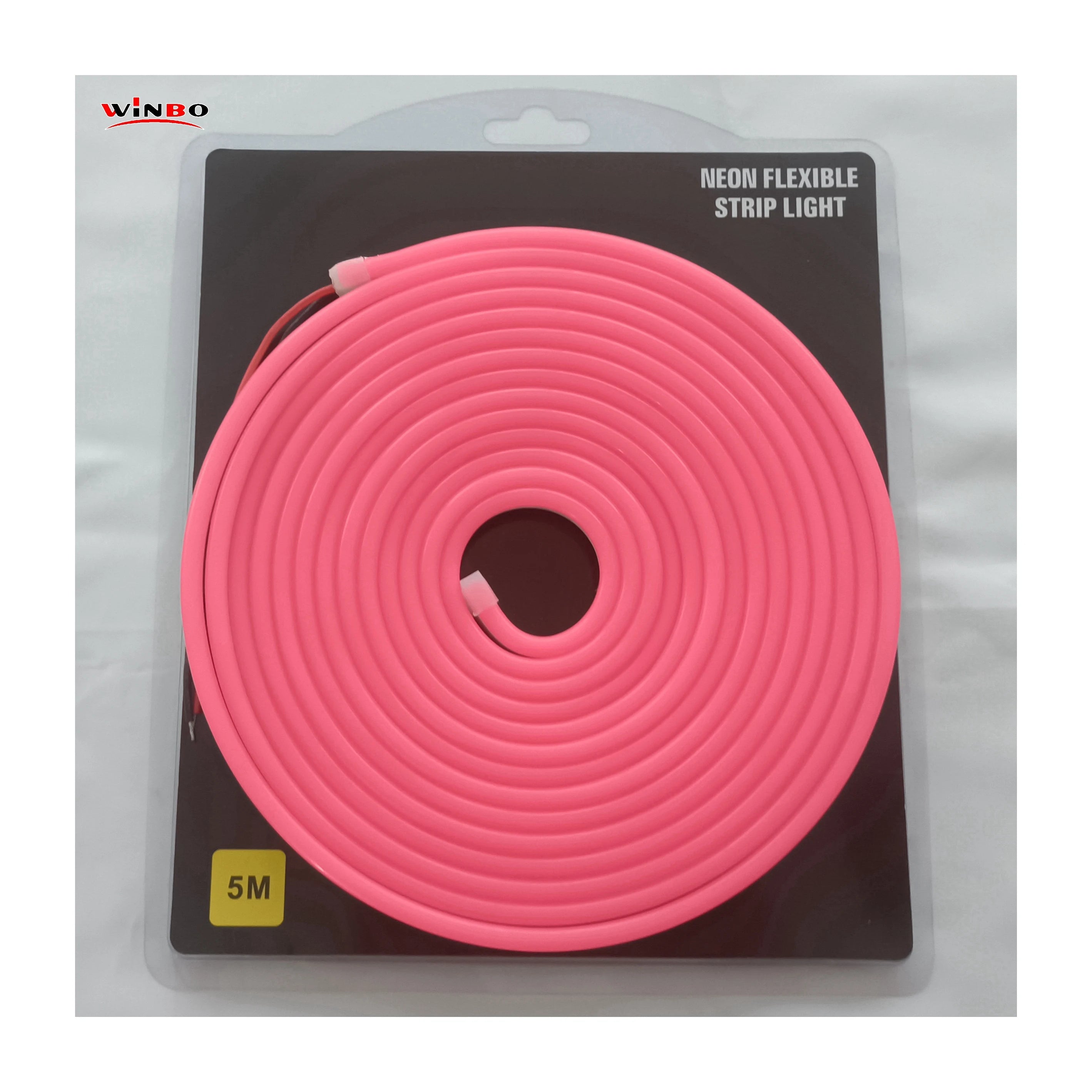 High Efficiency Single Color SMD 2835 120 Led 5 Meters Silicone Waterproof 12V Flexible 2835 Neon Led Light Strips