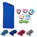 Custom Printing Compressed Towel Microfiber Gym Cooling Towel Quick Dry Yoga Sports Towel
