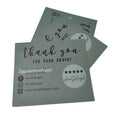 Customized Printing Business Cards Gold Foil Spot Uv Business Cards  Embossed Coated Paper Thank You Card
