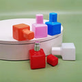 30ml Mixed Color Perfume Spray Bottle square Portable Fine Mist Luxury Glass square Perfume Fine Mist Spray  Bottle