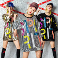 New Sequin Female Nightclub Female Ds -hop Costume Performing Sequin Hop Dance Adult Jazz Lead Costume