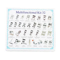 32pcs/Set Multifunctional Sewing Accessories Hardcover Presser Foot Set Household Sewing Machine Presser Foot Braiding
