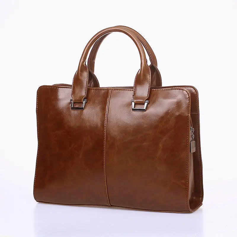 Mens PU Leather Hard Laptop Briefcase Designer Handbag Belt Shoulder Bag VS Brand Luxury Crossbody Bag Customizable Logo