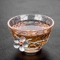 XHL SUB Best Seller High Borosilicate Black & Green Tea Cup Classic Design Small Glass Cup