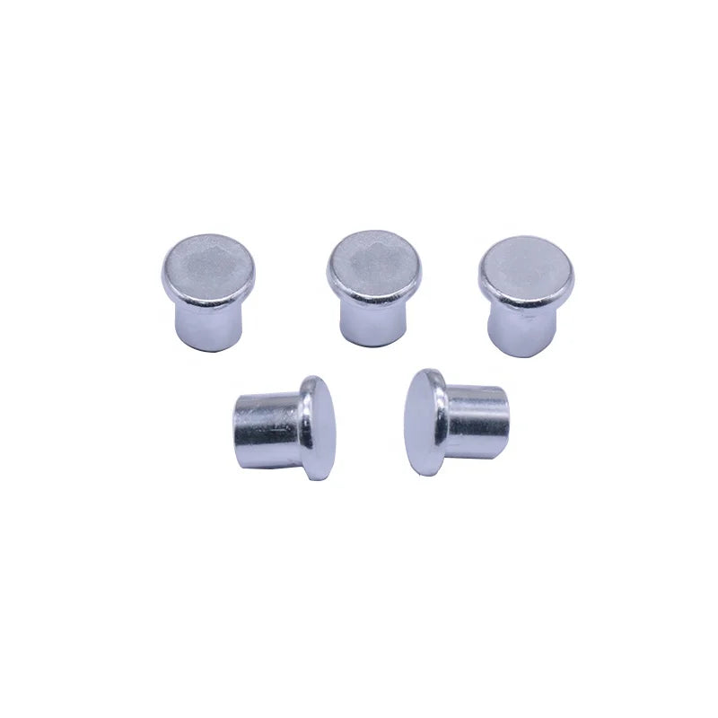 Hot Sale Custom Reversible Aluminum Flat Head Semi Tubular Rivets for Door & Window Fastening