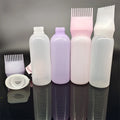 Support Customization Colorful Factory 180ml Dye Cream Bottle Hair Dye Shampoo Bottle EPA Oil Comb Bottle Hairdressing Tools