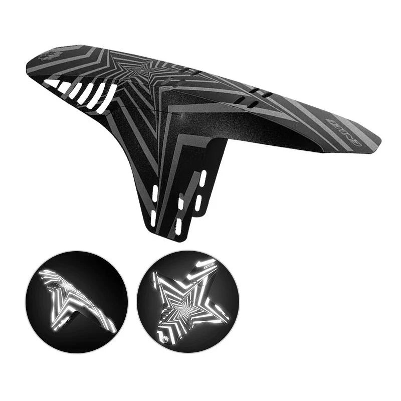 1pc MTB Mountain Bike Road Cycling Accessories Reflective Front Rear Tire Wheel Fenders Bicycle Fenders with Mudguard