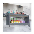 Intelligent Kitchen Multifunctional Metal Basket Pull-Down Storage Basket