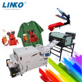 LINKO I1600 A3 DTF Printer New Automatic T-Shirt Direct-To-Film Heat Transfer DTF Printer Printing Machine