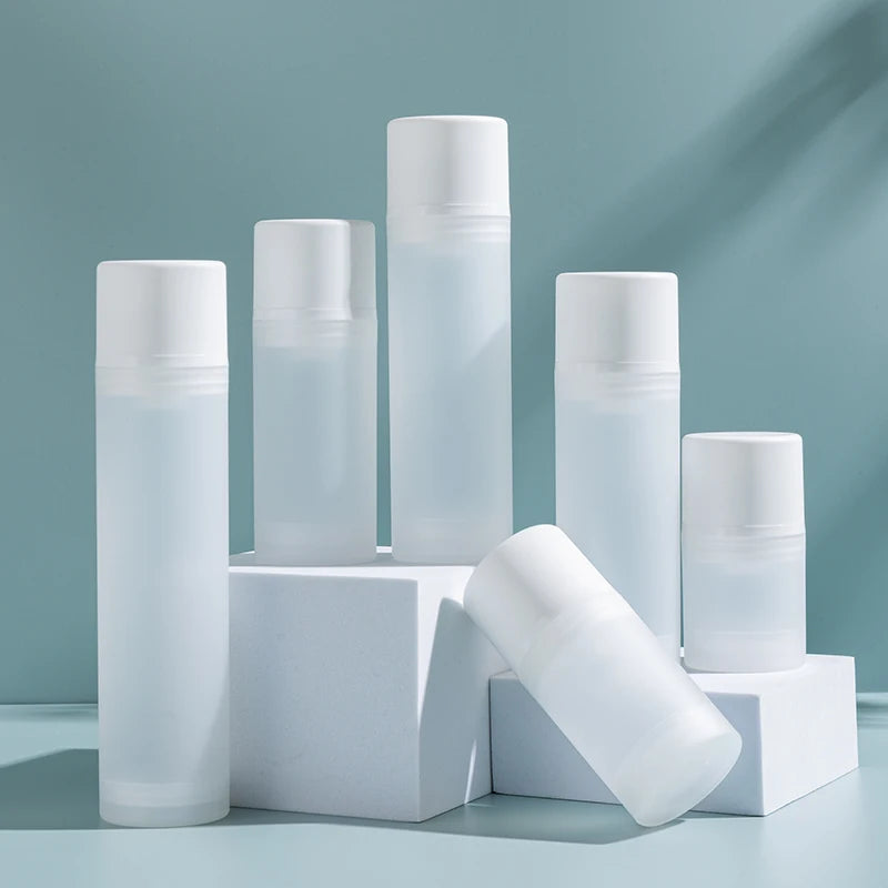 Hot Sale Facial Cleanser Skincare Foam 100ml Pet Pump Head Airless Pump Bottle for Skin Care Lotion Bottle Cosmetic Bottles