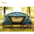 WOQI Wholesale Windproof Double Rainproof off the Ground  Thickened Portable Folding Oxford Tent for Camping